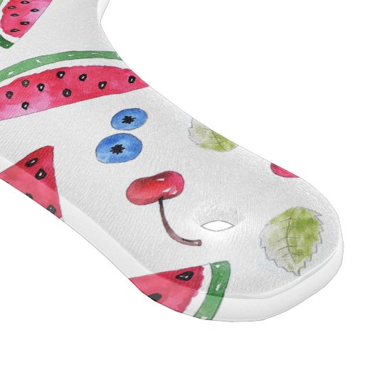 Planche À Découper Cuisine personnalisée en pastèque en verre (Coin)