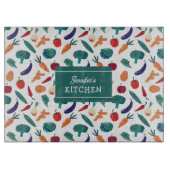 Planche À Découper Cuisine sur mesure de légumes (Devant)