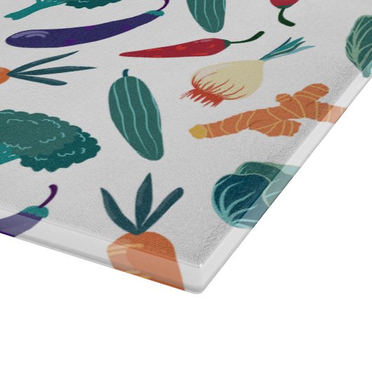 Planche À Découper Cuisine sur mesure de légumes (Coin)