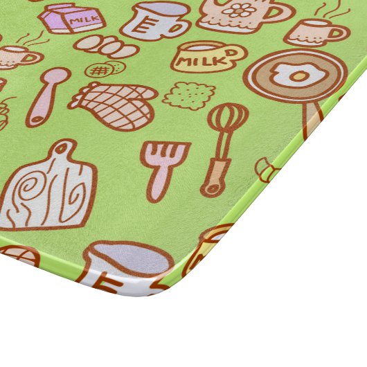 Planche À Découper Cuisine verte (Coin)