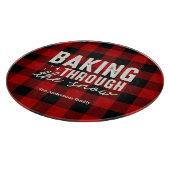 Planche À Découper Cuisson à travers Noël Plaid de Buffalo (Coin)