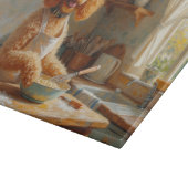 Planche À Découper Cuisson de caniche dans la cuisine (Coin)
