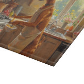 Planche À Découper Cuisson de l'Azawakh en cuisine (Coin)