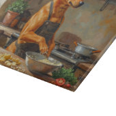 Planche À Découper Cuisson du chien de Caroline dans la cuisine (Coin)