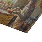 Planche À Découper Cuisson du lévrier en cuisine (Coin)
