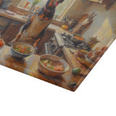 Planche À Découper Cuisson du Ridgeback Thaï en Cuisine (Coin)