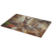 Planche À Découper Cuisson du Ridgeback Thaï en Cuisine (Coin)