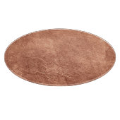 Planche À Découper Cuivre brossé, texture métallique. (Coin)