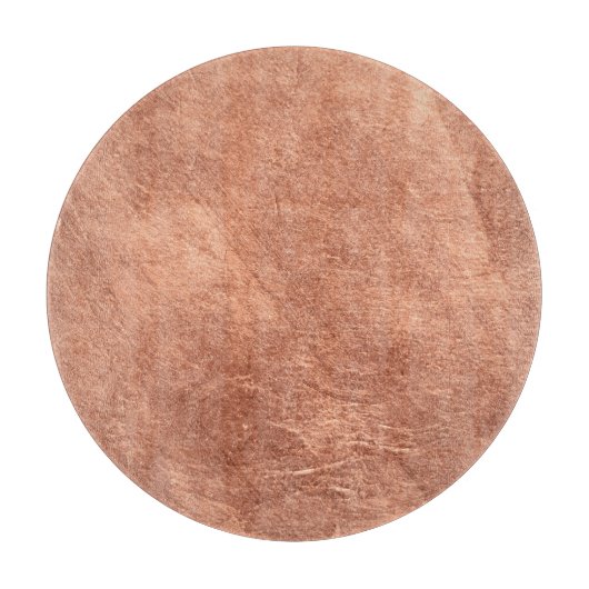 Planche À Découper Cuivre brossé, texture métallique. (Devant)