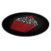 Planche À Découper Cupcake crâne (Coin)