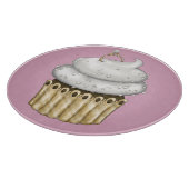 Planche À Découper Cupcake Fiançailles doux (Coin)
