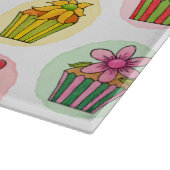 Planche À Découper Cupcakes Quirky Glass Cutting Board 15" x 11" (Coin)