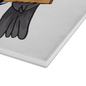 Planche À Découper Curl crested aracari bird cartoon (Coin)