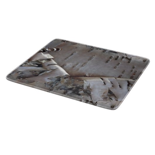 Planche À Découper Curly Birch Bark Tree Rustic (Coin)