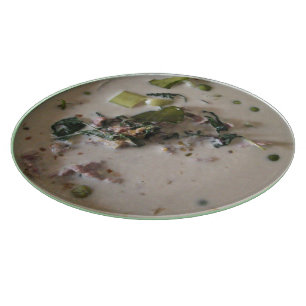 Planche À Découper Curry vert thaïlandais [แ ก ง เ ขี ย ว  de la ห] .