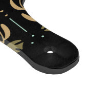 Planche À Découper Custom Blue Floral Folk Art charcuterie (Coin)