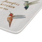 Planche À Découper Custom Hummingbirds  (Coin)