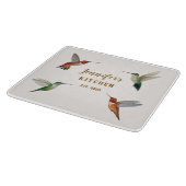 Planche À Découper Custom Hummingbirds  (Coin)