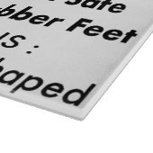 Planche À Découper Custom Personalized Large Glass Cutting Board 15" (Coin)