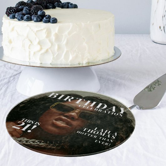 Planche À Découper Custom Photo Birthday Party Magazine Cover