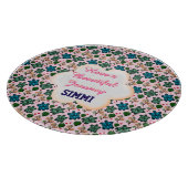 Planche À Découper Custom turtle pattern  (Coin)