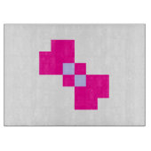 Planche À Découper Cute 8 bits Pixel Bow (Devant)