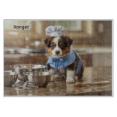 Planche À Découper Cute Australian Shepherd Personalized (Devant)