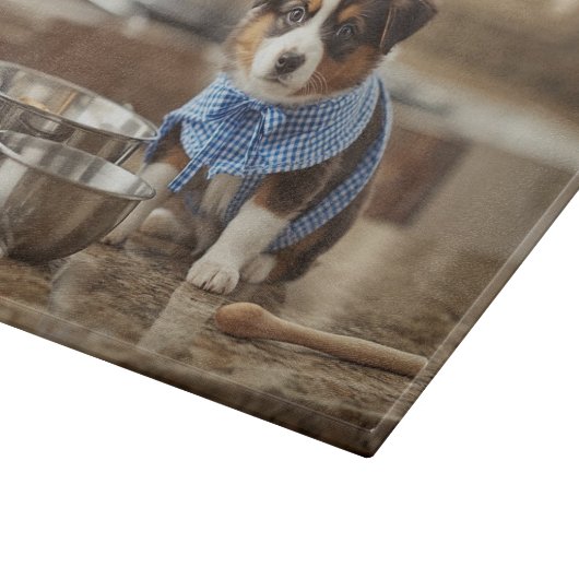 Planche À Découper Cute Australian Shepherd Personalized (Coin)