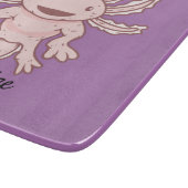 Planche À Découper Cute Axolotl rose Thunder_Cove (Coin)