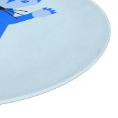 Planche À Découper Cute Blue Baby Boy Fox (Coin)