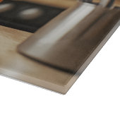 Planche À Découper Cute Boxer Personalized Glass (Coin)