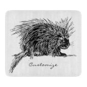 Planche À Découper Cute Bristly Hedgehog Thunder_Cove (Devant)