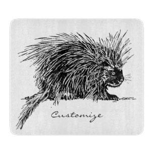 Planche À Découper Cute Bristly Hedgehog Thunder_Cove