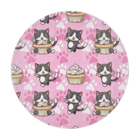 Planche À Découper Cute Cats Cutting Board (Devant)