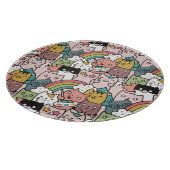 Planche À Découper Cute Cats Cutting Board (Coin)