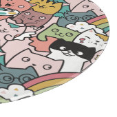 Planche À Découper Cute Cats Cutting Board (Coin)