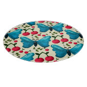 Planche À Découper Cute Cherry Butterfly Pattern, Glossy Kawaii Fruit (Coin)