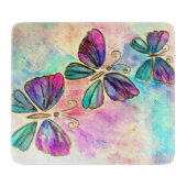 Planche À Découper Cute Colorful Butterflies (Devant)