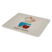 Planche À Découper Cute Country Style Ustensiles De Cuisine Avec Nom (Coin)