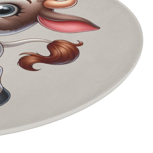 Planche À Découper Cute cow lovers customizable (Coin)