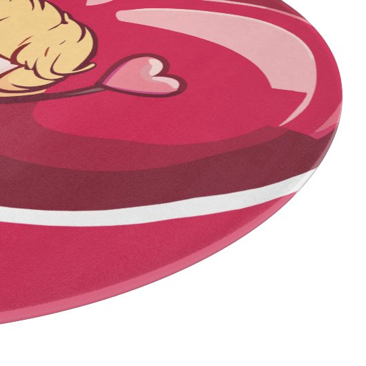 Planche À Découper Cute Cupide (Coin)