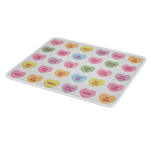 Planche À Découper Cute drôle girly conversation personnalisée bonbon