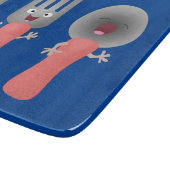 Planche À Découper Cute fourche couteau et cuillère dessin de couvert (Coin)