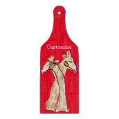 Planche À Découper Cute Giraffe Couple Thunder_Cove (Devant)