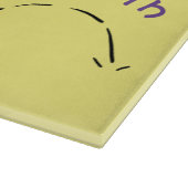 Planche À Découper Cute grenouille dans une chaussette rouge saut de (Coin)