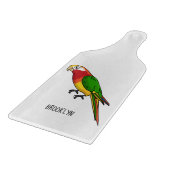 Planche À Découper Cute happy parrot (Coin)
