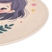 Planche À Découper Cute Kawaii "Be Kind" Illustration (Coin)