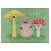 Planche À Découper Cute kawaii champignon champignon toadstool (Devant)
