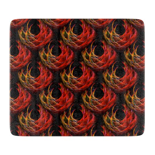 Planche À Découper Cute Modern Boho Elegant Abstract Art Pattern #503 (Devant)