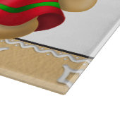 Planche À Découper Cute Noël en pain d'épices (Coin)